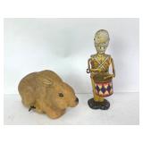 Mar Tin Windup Drummer & Bunny