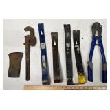 Pry Bars and Pipe Wrenches
