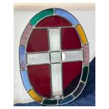 13'X10' Leaded Glass Window