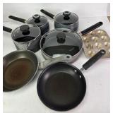 Box of Pampered Chef Pots