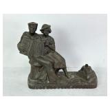Sailor & young Lady Lamp Metal Base