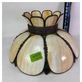 Tulip Stained Glass Lamp Shade 20'