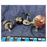 Penn Peer, Garcia Mildrell 300 & Zebco 38 (3) reel