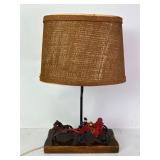 Metal Fire Horse Lamp