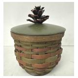 Longaberger Pine Cone Box