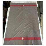 Swiss Army Style Wool Blanket