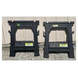 Pair Performax Folding Sawhorses