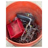5gal Bucket of Peg Board Hooks