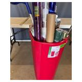 Waste Can of Wrapping Paper