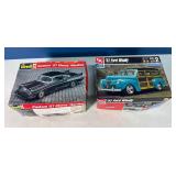 2-partially Put Together models 1 box only