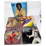 5 LP's Elvis, Hot Tuna, Barry White