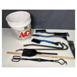 Crow Bars, Log Tongs and Snow Brushes