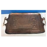 Copper Tray or Wall Hanging 23'X13 1/2