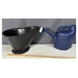 Coal Bucket and Plastic Water Can