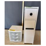 2-Storage Cabinets (6 1/2'X20'X23' & 9'X10'X9')