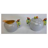 Luster Creamer & Sugar