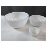 FireKing  Mixing Bowls