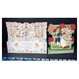 2-Old Valentine Cards very Nice