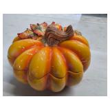 Pumpkin Covered Bowl 11'