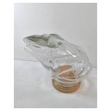 Glass Frog Candy Container ? 11'X8'