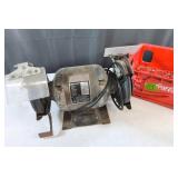 Bench Grinder Buffalo 5hp ph1 & Coke crate