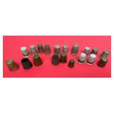 19-Thimbles (1-Marked A Dirksen & Sons)