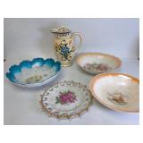 10' Pitcher, Bowls 3-