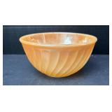 8' Marigold FireKing Bowl