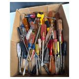 Flat of Screwdrivers some craftsmen