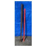 Slide hammer log splitter