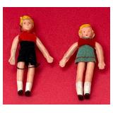 Miniature Rubber Dolls from the 1960,s