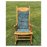 Cane Bottom Rocking Chair