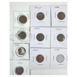 10 - Indian Head Pennies