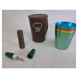 Aluminum Cups Set & 2-Match Holders