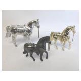 3- Metal Horses