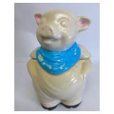 Pig Cookie Jar Small Chip 11'