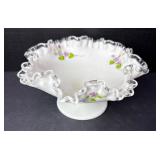 Fenton Candy Dish 8'X4' Signed