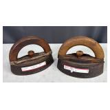 2-Antique Irons