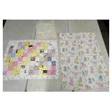 3-Baby Quilts Used