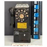 Vintage Ceramic Wall Phone Bank - 10'