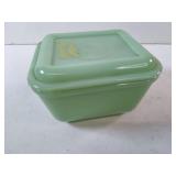 FireKing Jadeite Covered Dish