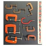Small Cee Clamps (8)