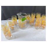 Lemonade Set Pitcher & 12 Glasses