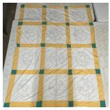 Dressen Plate Youth Quilt 64'X84'