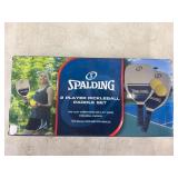 Spalding 2- Player Pickleball Paddle Set NIB