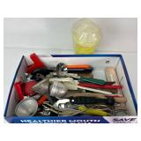 Flat of Kitchen Items
