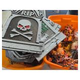 Totes of Halloween Decor