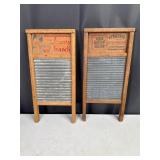 2 Small Wash Boards