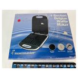 4-SectitonBelgian Waffle Maker NIB Toastmaster