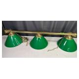 Pool Table Brass Light 4' Plastic Light
